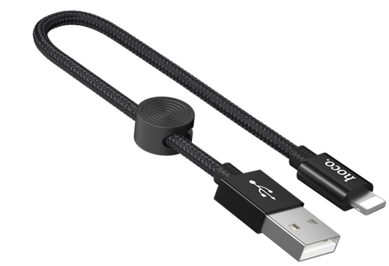 Кабель HOCO X35 Premium charging data cable USB-A->Lightning 0.25м Кабель HOCO X35 Premium charging data cable USB-A->Lightning 0.25м