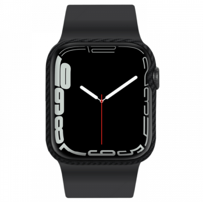 Кевларовый чехол Pitaka для Apple Watch 45 мм, черный Кевларовый чехол Pitaka для Apple Watch 45 мм, черный