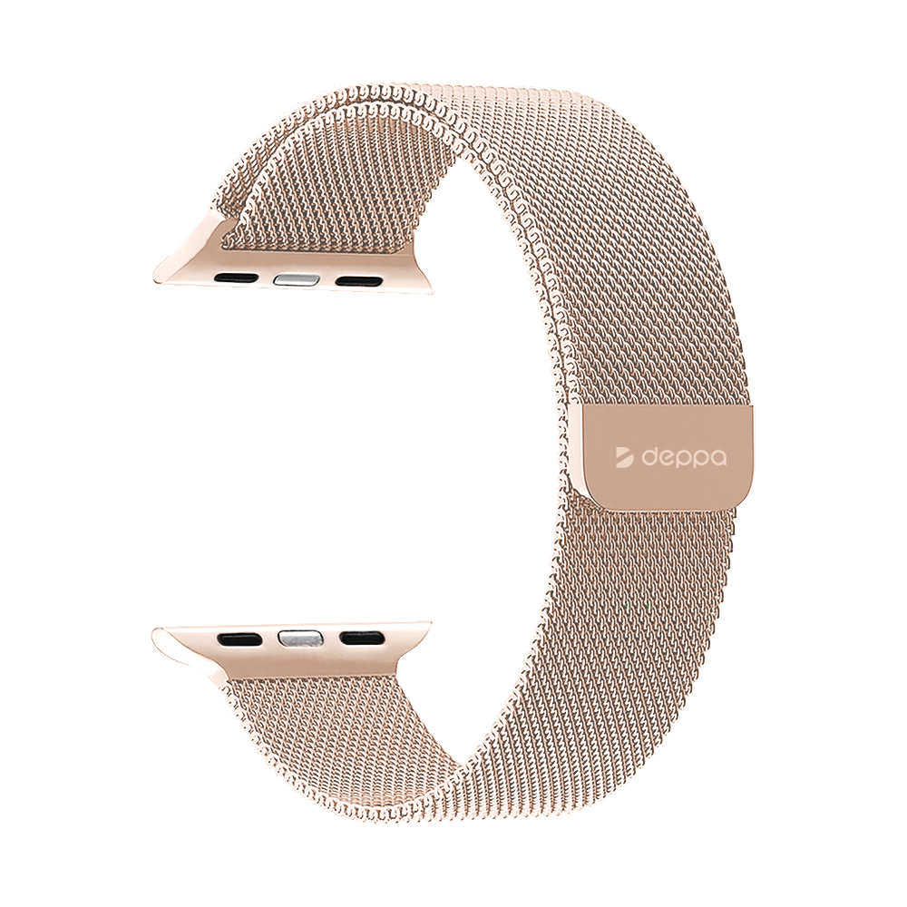 Ремешок Deppa Band Mesh для Apple Watch 38/40/41мм, золото Ремешок Deppa Band Mesh для Apple Watch 38/40/41мм, золото