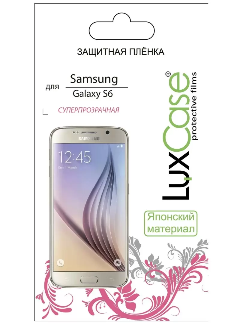 Защитная пленка LuxCase 2х-сторонняя для Samsung Galaxy S6 (Антибликовая) Защитная пленка LuxCase 2х-сторонняя для Samsung Galaxy S6 (Антибликовая)