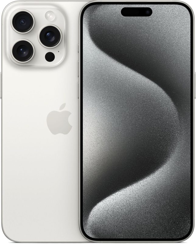 Смартфон Apple iPhone 15 Pro Max 256Gb White Titanium (1 sim + eSIM) Смартфон Apple iPhone 15 Pro Max 256Gb White Titanium (1 sim + eSIM)