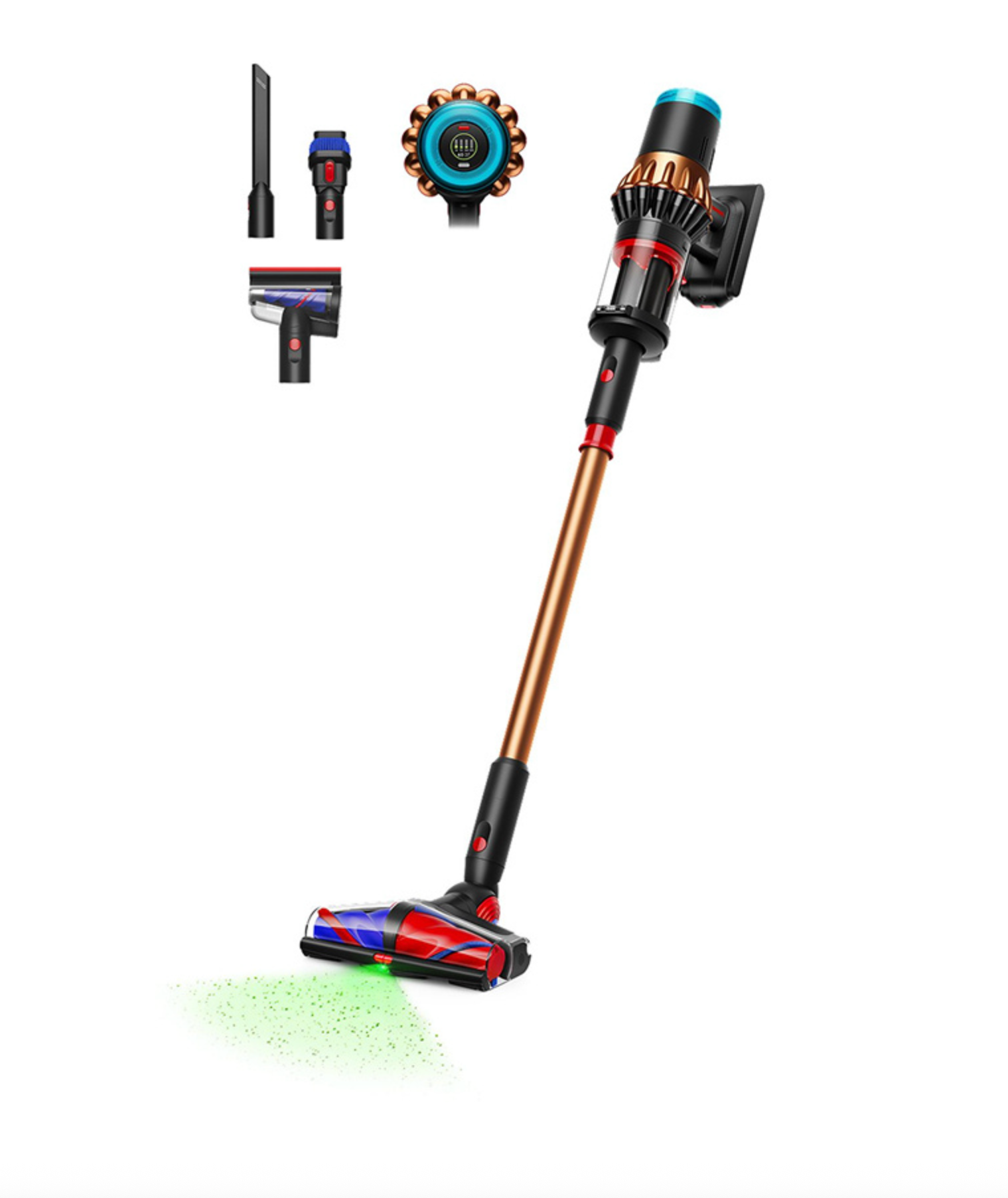 Беспроводной пылесос Dyson V16 Piston Animal DS60 Copper/Black (SV53A)