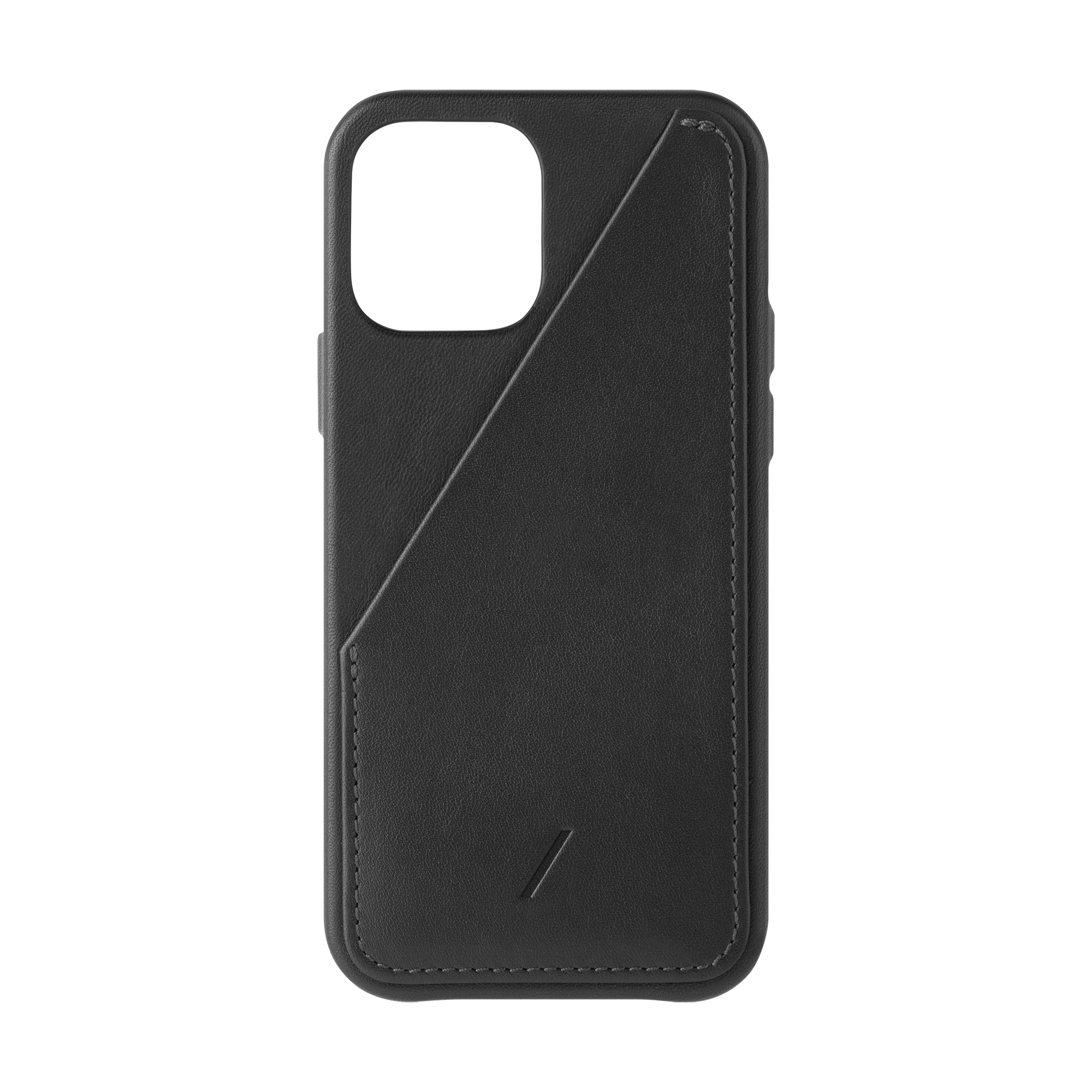 Купить Чехол Native Union Clic Card для iPhone 12 Pro Max, кожаный, черный  в Краснодаре - 100% низкая цена!