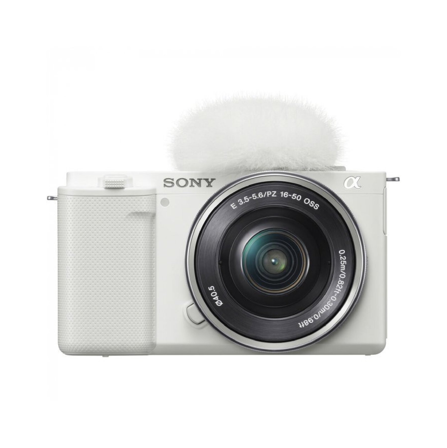 Беззеркальный фотоаппарат Sony ZV-E10L Kit 16-50 mm, белый Беззеркальный фотоаппарат Sony ZV-E10L Kit 16-50 mm, белый