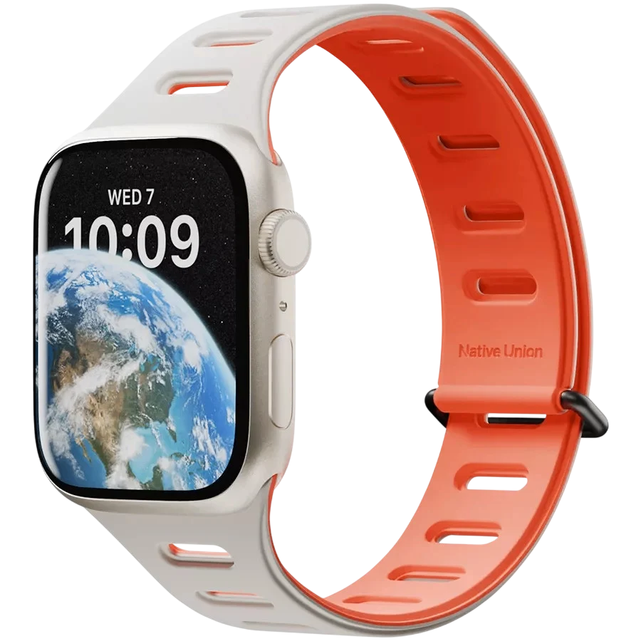 Ремешок Native Union Active Band для Apple Watch 44/45/46/49 mm Oxyfire/Sandstone