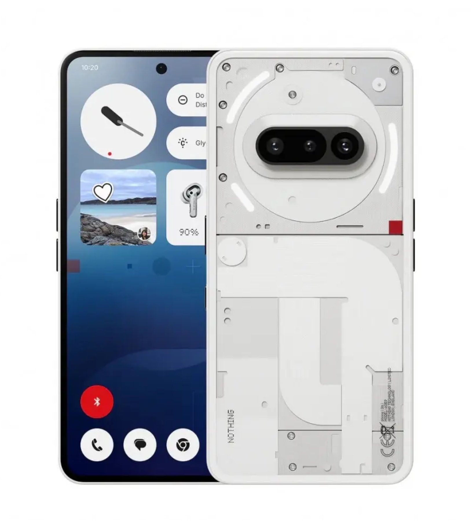 Смартфон Nothing Phone (3A) 12/256Gb White