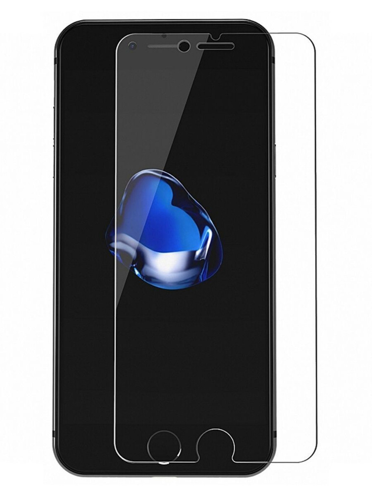Защитное стекло для iPhone 7+/8+ прозрачное