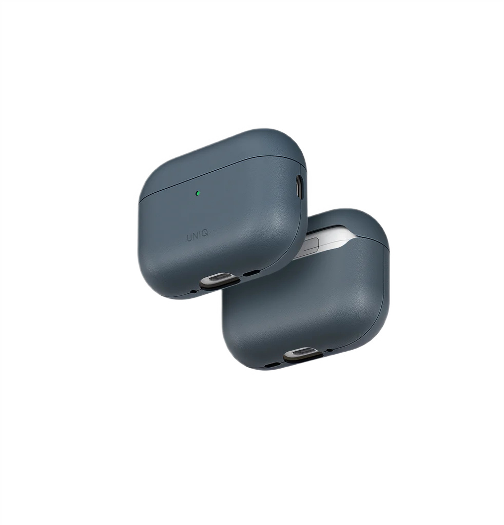 Чехол Uniq для Airpods Pro 3 Lyden Vex Leatherette Ash Blue