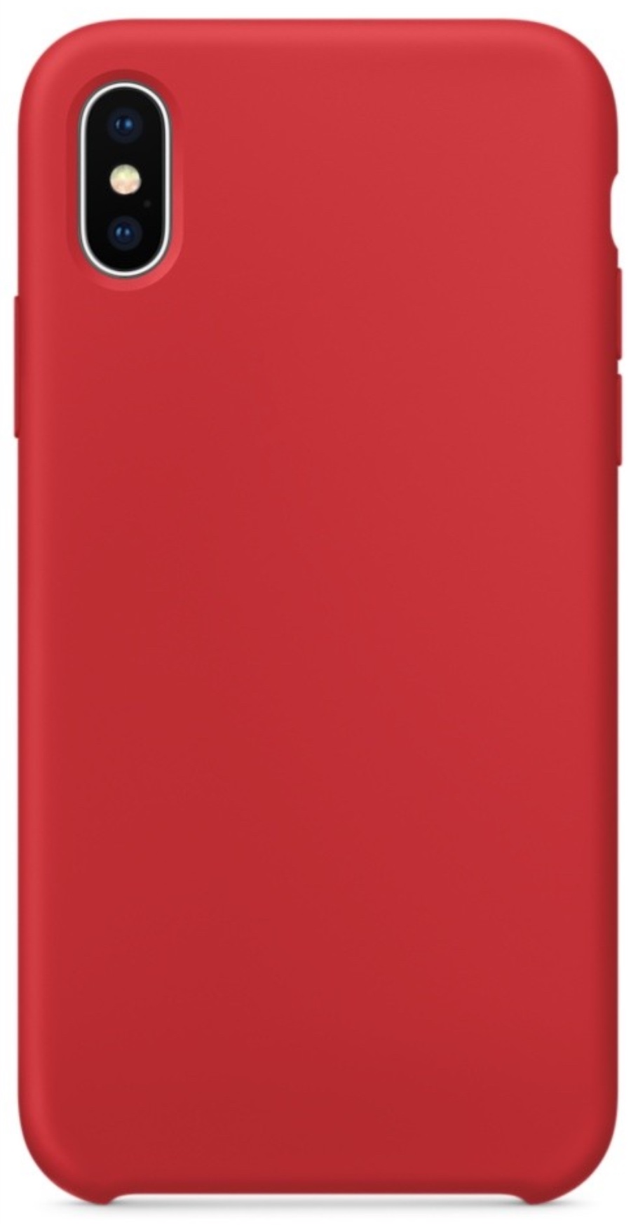 Чехол Orig Silicone Case для iPhone X/XS, красный