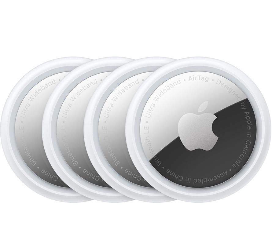 Беспроводная Bluetooth метка Apple AirTag 2 (2026) (4 шт)
