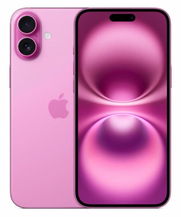 Смартфон Apple iPhone 16 128Gb Pink (1 sim + eSIM) (Небольшое повреждение коробки)