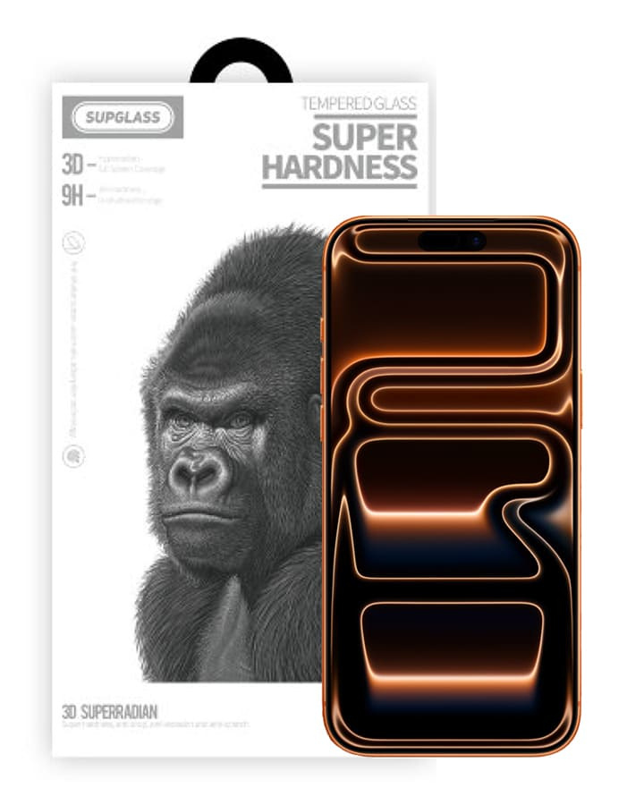 Защитное стекло SupGlass SG-11 для Apple iPhone 17 Pro 3D Super Radian Glass (6.3) Защитное стекло SupGlass SG-11 для Apple iPhone 17 Pro 3D Super Radian Glass (6.3)