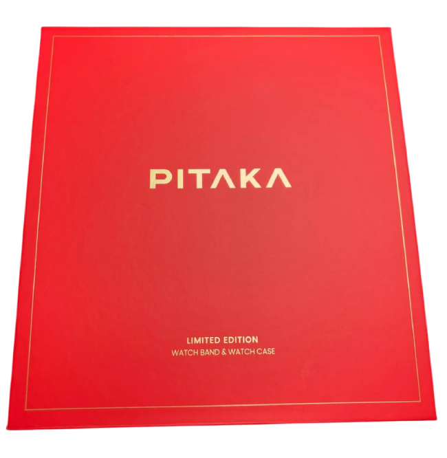 Комплект: браслет PITAKA Carbon Fiber серия Retro для Apple Watch 38/40/41/42/44/45/49 mm + чехол Pitaka для Apple Watch Ultra 49 mm Комплект: браслет PITAKA Carbon Fiber серия Retro для Apple Watch 38/40/41/42/44/45/49 mm + чехол Pitaka для Apple Watch Ultra 49 mm