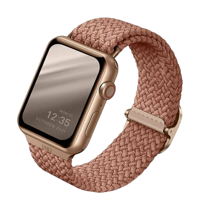 Ремешок Uniq для Apple Watch 42/40/41 mm ASPEN Strap Braided Pink