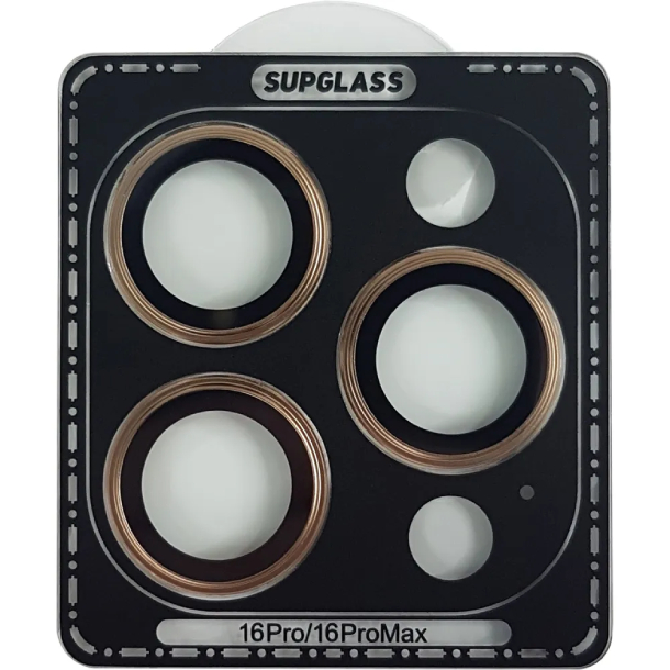 Защитное стекло SupGlass Camera lens glass Anti Glare XC-31 на камеру для iPhone 16 Pro/16ProMax Rose Gold Защитное стекло SupGlass Camera lens glass Anti Glare XC-31 на камеру для iPhone 16 Pro/16ProMax Rose Gold