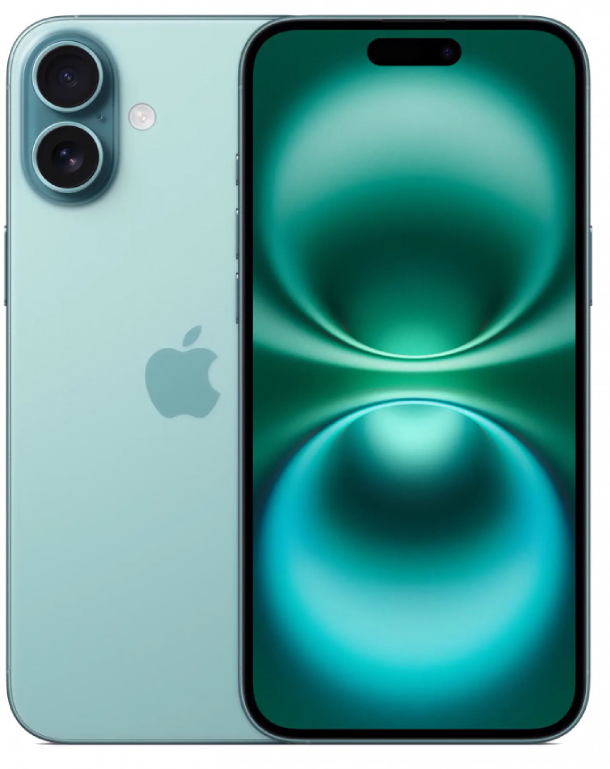 Смартфон Apple iPhone 16 Plus 512Gb Teal (1 sim + eSIM)