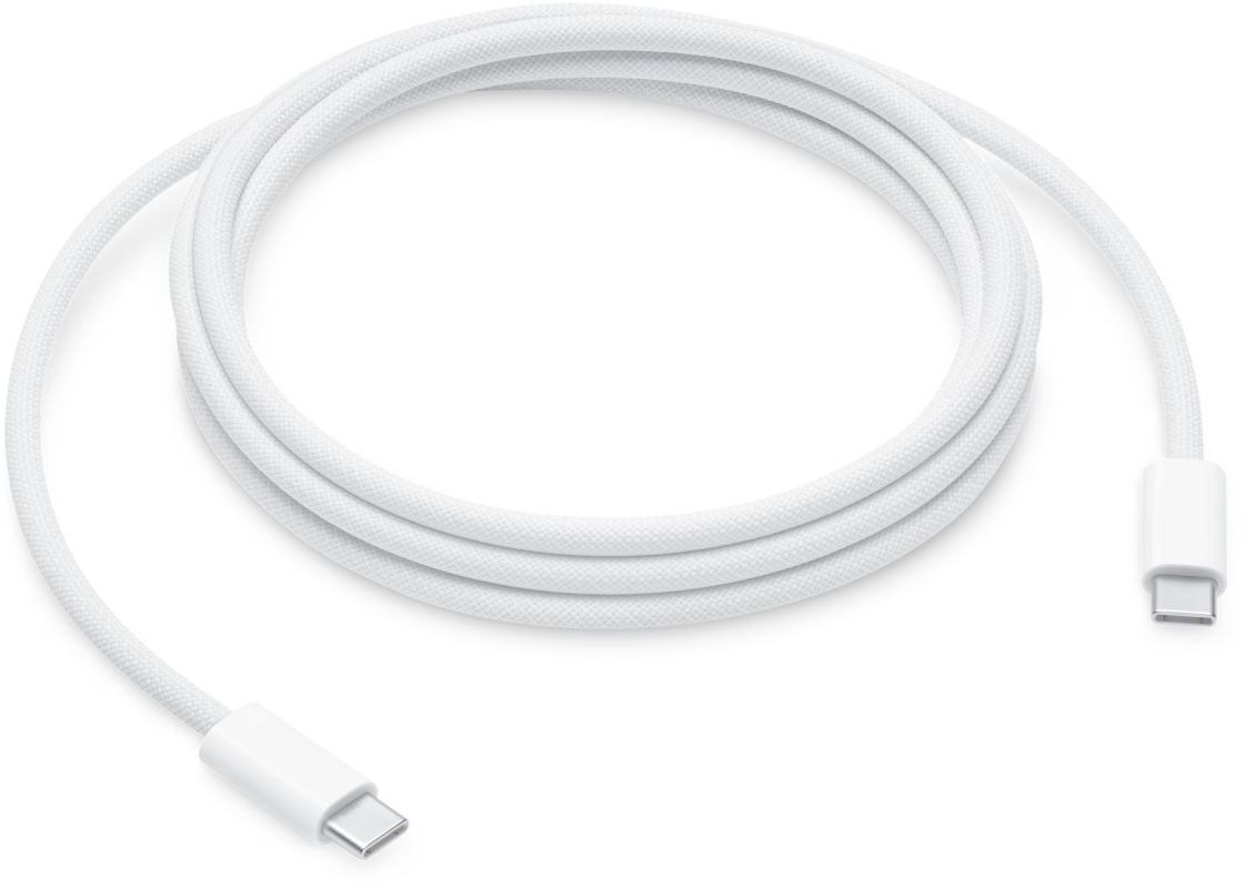 Кабель Apple USB-C – USB-C, 2м (плетёный) 240W