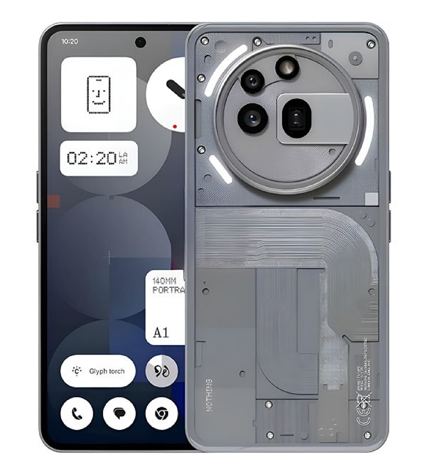 Смартфон Nothing Phone (3A) Pro 12/256Gb Gray