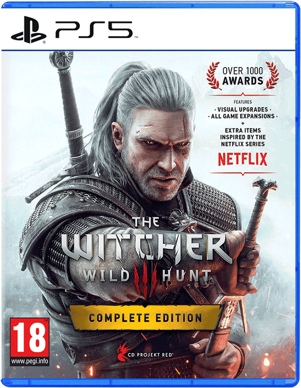 Игра для PlayStation 5 - Ведьмак 3 - Дикая охота, Complete Edition (включая Каменные сердца + Кровь и вино)
