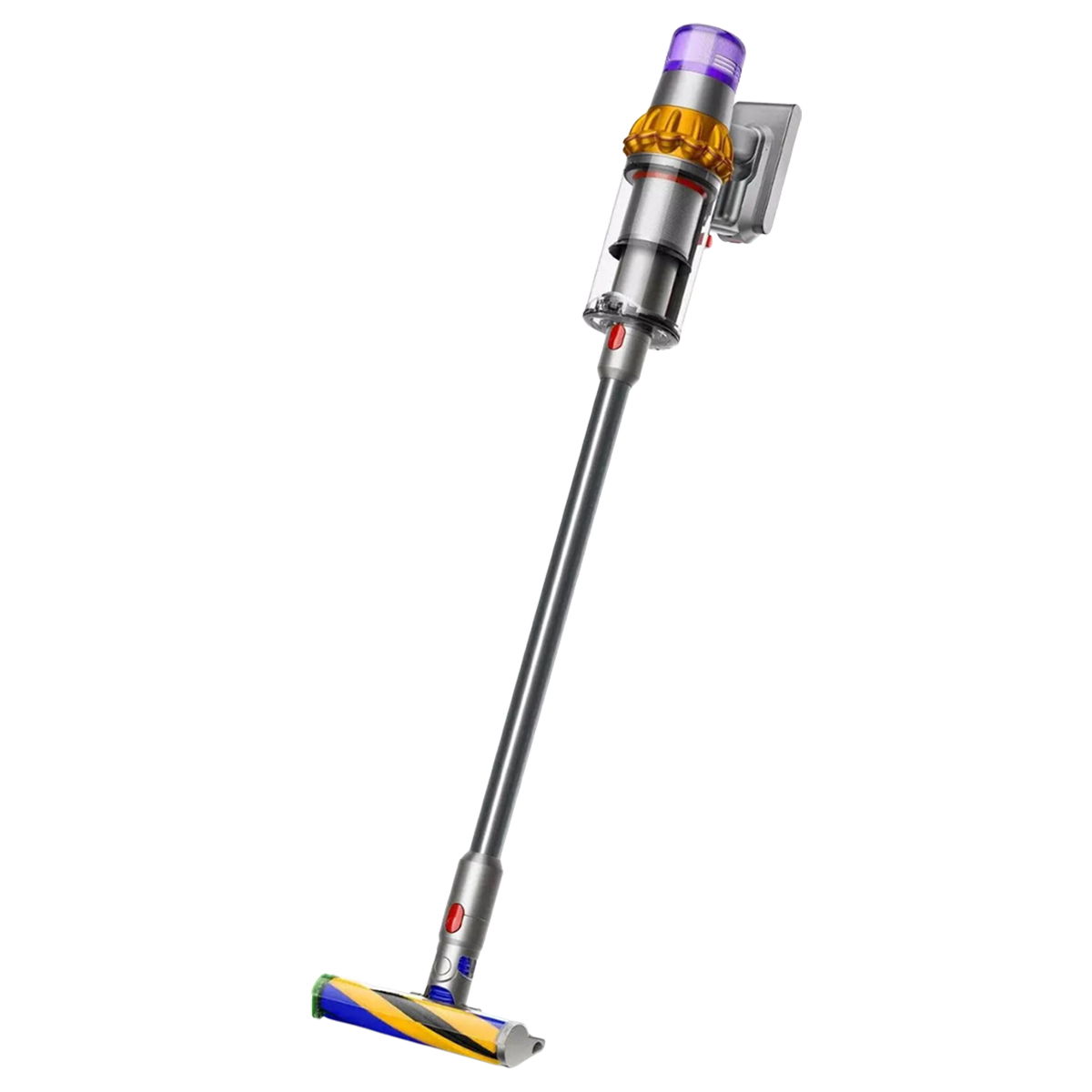 Беспроводной пылесос Dyson V15 Detect Absolute (Никель/Желтый) (SV47) без лазера - витринный образец