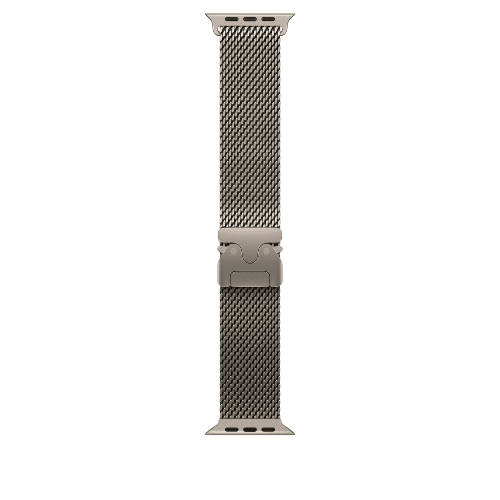 Ремешок Apple для Apple Watch 49mm Natural Titanium Milanese Loop M