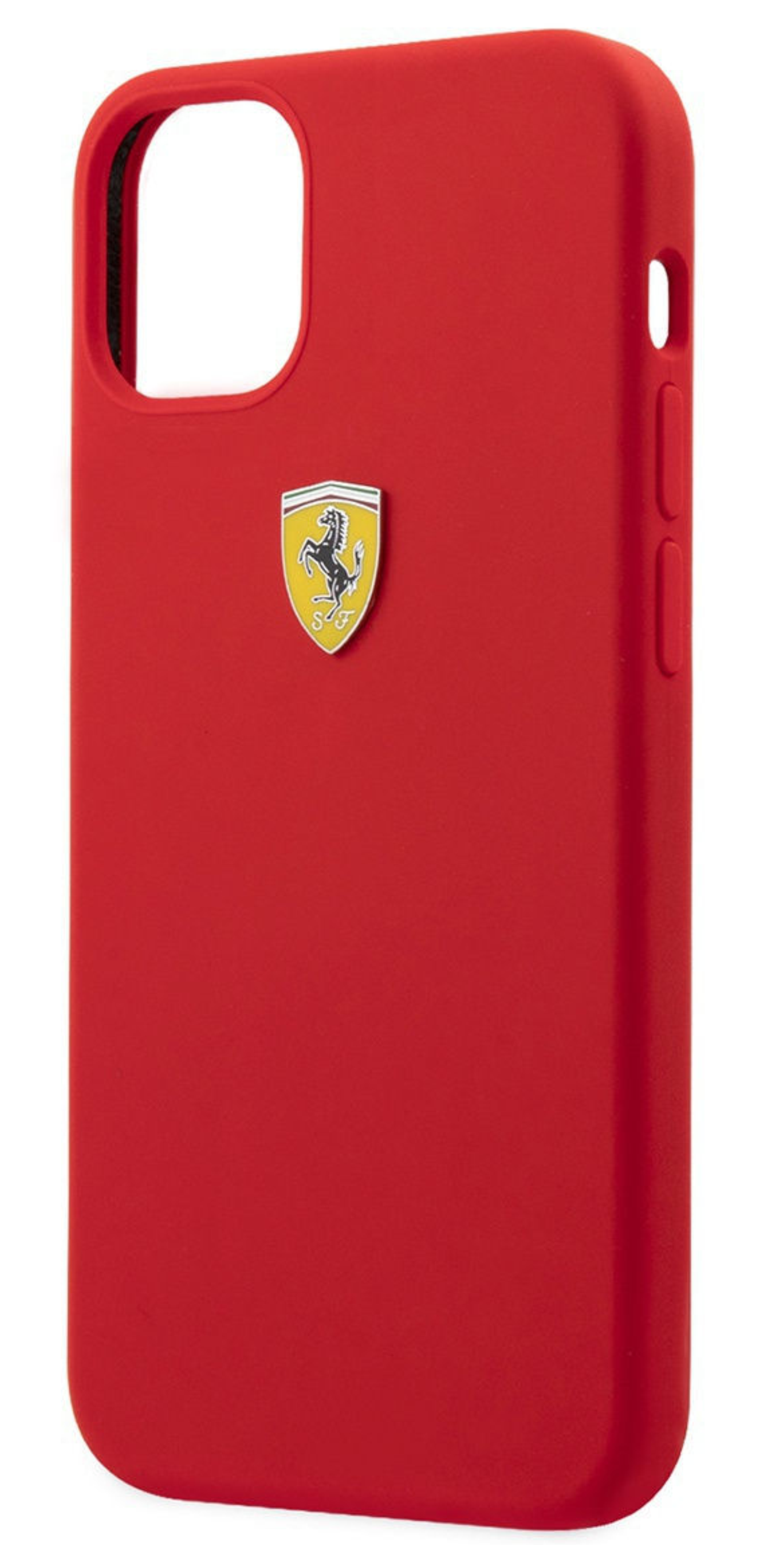 Купить Чехол Ferrari для iPhone 12 Pro Max On-Track Liquid silicone with  metal logo Hard Red в Краснодаре - 100% низкая цена!