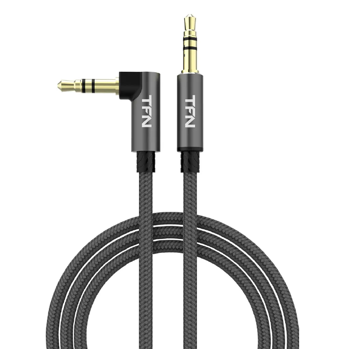 Кабель TFN 3.5 AUX L-type 1.0m Серый