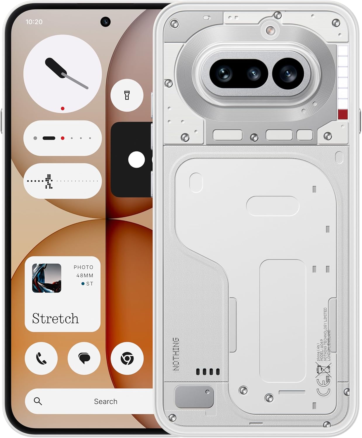 Смартфон Nothing Phone (4a) 12/256Gb White