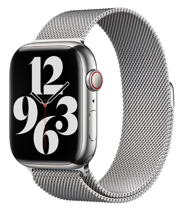 Ремешок Apple для Apple Watch 42/44/45/49 mm Milanese Loop, Silver