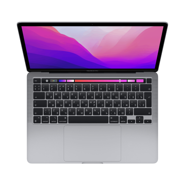 MacBook Pro 13" Touch Bar and Touch ID (Late 2022) Space Gray (M2/8Gb/512Gb SSD) (406 цикл) - Б/У