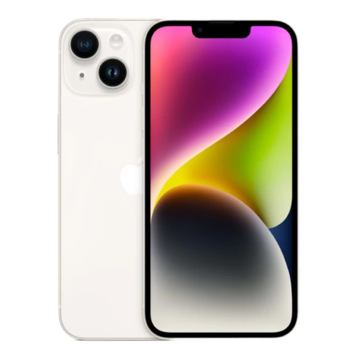 Смартфон Apple iPhone 14 256Gb Starlight (1 sim + eSIM) Смартфон Apple iPhone 14 256Gb Starlight (1 sim + eSIM)