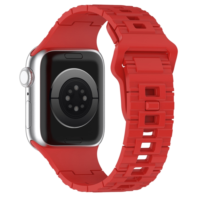 Ремешок для Apple Watch 42/44/45/49 мм силиконовый, красный Ремешок для Apple Watch 42/44/45/49 мм силиконовый, красный