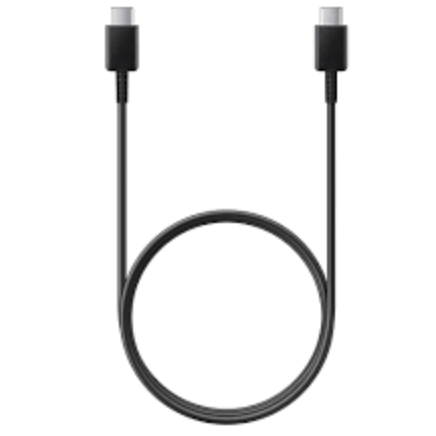 Кабель Samsung Type-C - Type-C, 5A, Черный, 1м