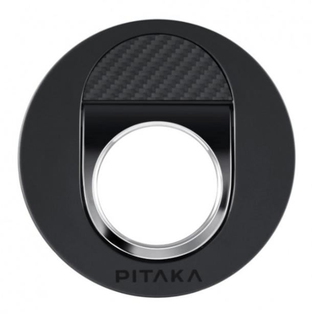 Магнитное кольцо PITAKA MagEZ Grip2, черный/серый (Black/Grey Twill) 600D