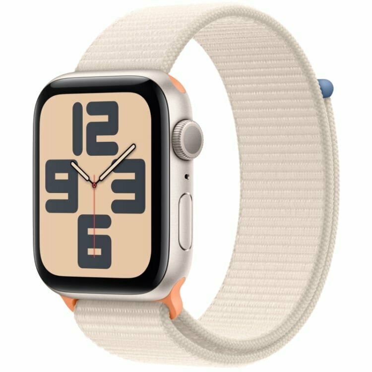 Apple Watch SE 2023, 44 мм, корпус из алюминия цвета «сияющая звезда» (MRE63) - Б/У Apple Watch SE 2023, 44 мм, корпус из алюминия цвета «сияющая звезда» (MRE63) - Б/У
