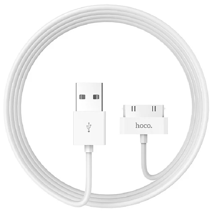Кабель Hoco USB to 30 Pin X23 1m Кабель Hoco USB to 30 Pin X23 1m