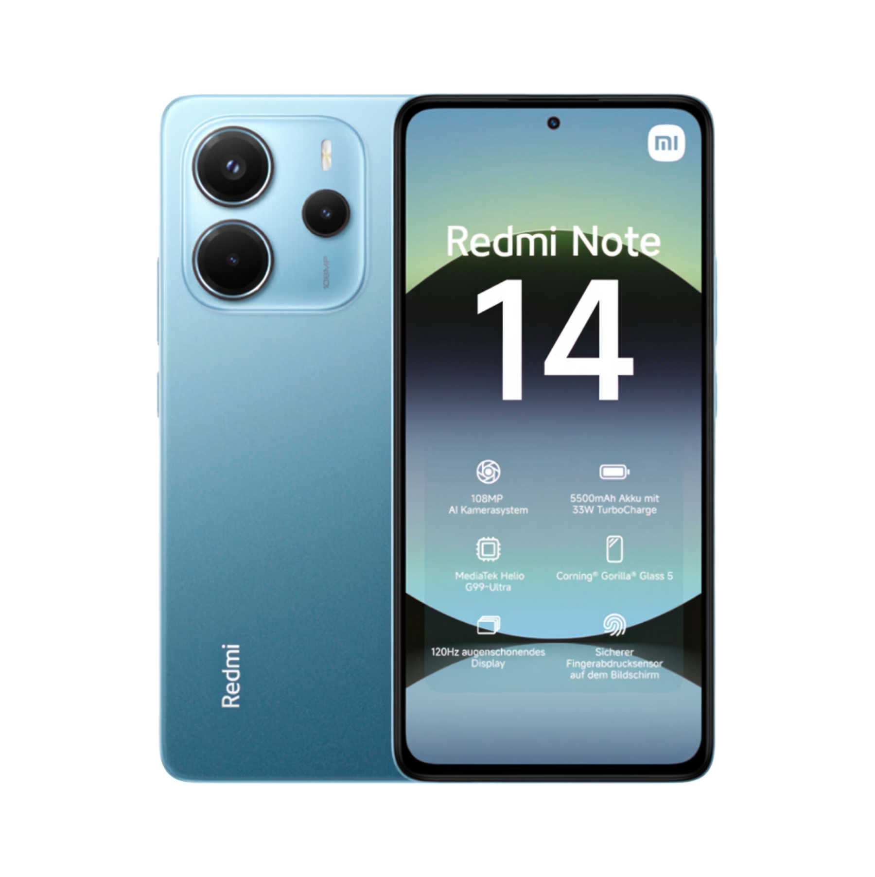 Смартфон Xiaomi Redmi Note 14 8/128Gb Ocean Blue EU