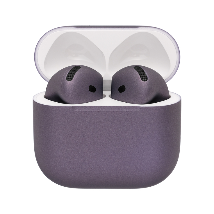 Наушники беспроводные Apple AirPods 4 (MXP93) с шумоподавлением - Deep Purple Matte