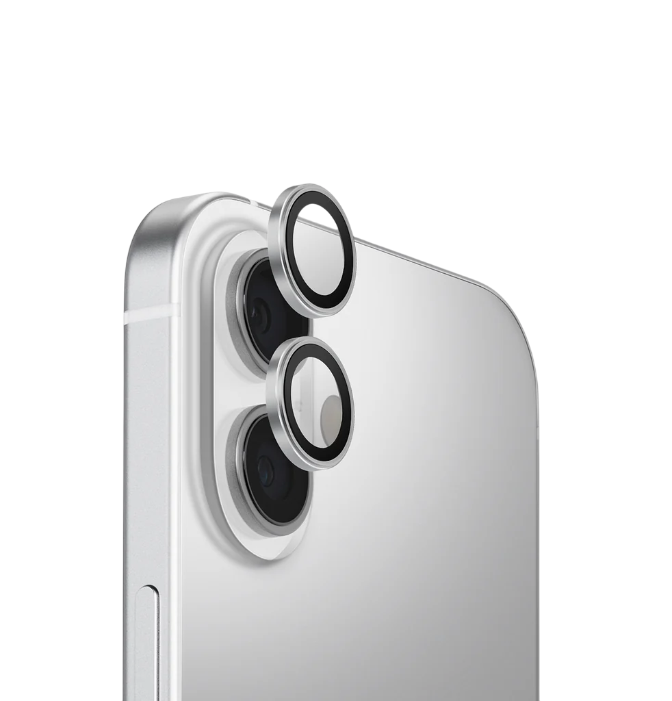 Защитные линзы Uniq для iPhone 17 OPTIX Camera Lens AluGuard Sterling Silver Защитные линзы Uniq для iPhone 17 OPTIX Camera Lens AluGuard Sterling Silver