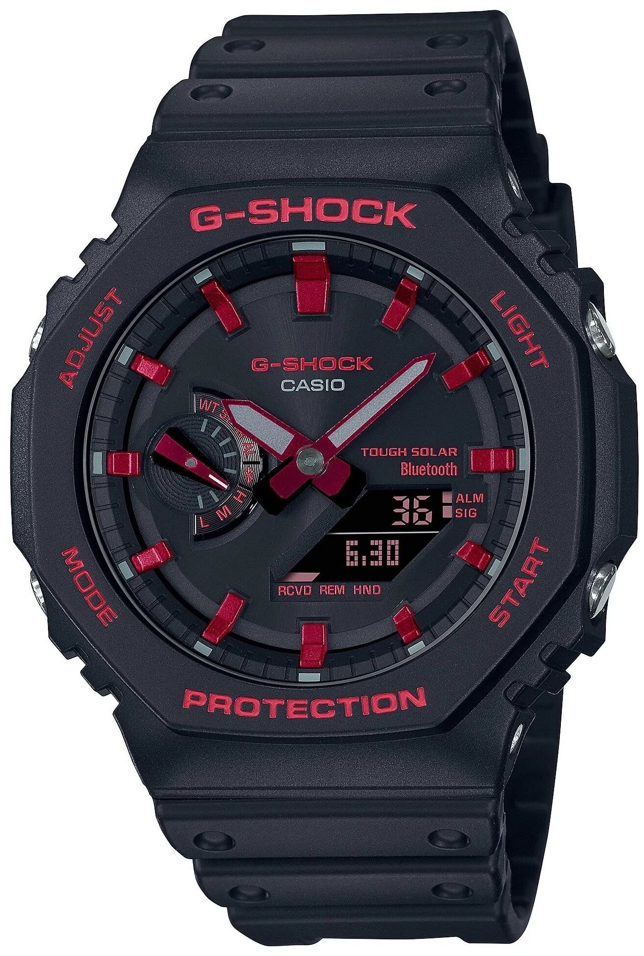 Наручные часы CASIO G-Shock GA-B2100BNR-1A Black Red