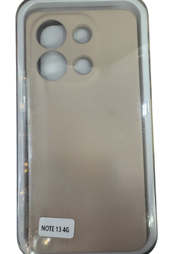 Чехол Silicone Cover для Redmi Note 13, Пудровый