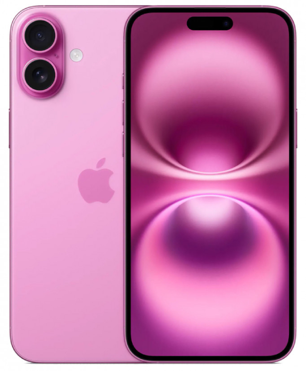 Смартфон Apple iPhone 16 Plus 256Gb Pink (1 sim + eSIM)