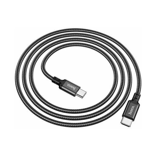 Кабель Hoco X14 Double Speed 60W Type-C To Type-C, черный