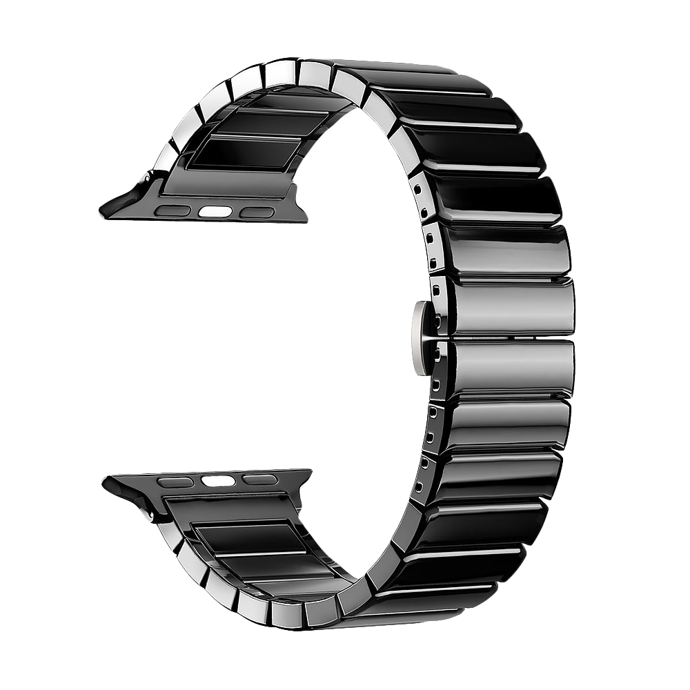 Ремешок Deppa Band Ceramic для Apple Watch 38/40/41мм, черный Ремешок Deppa Band Ceramic для Apple Watch 38/40/41мм, черный
