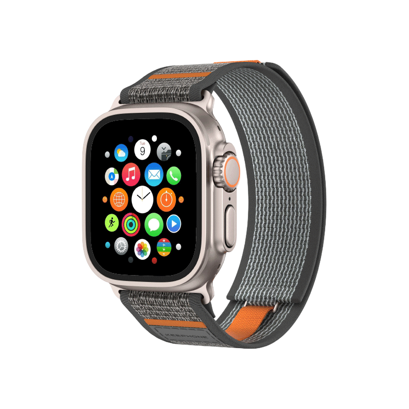 Ремешок Keephone Musse для Apple Watch (44/45/46/49mm), серый Ремешок Keephone Musse для Apple Watch (44/45/46/49mm), серый