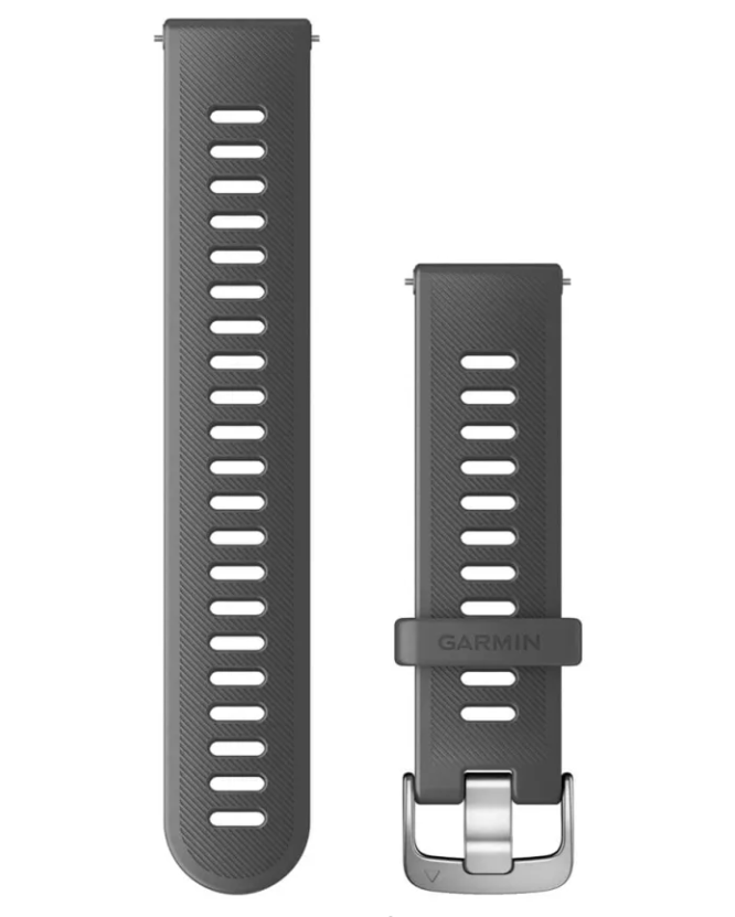 Ремешок для часов Garmin Quick Release Bands 24 French Gray Silicone (Venu X1) HK