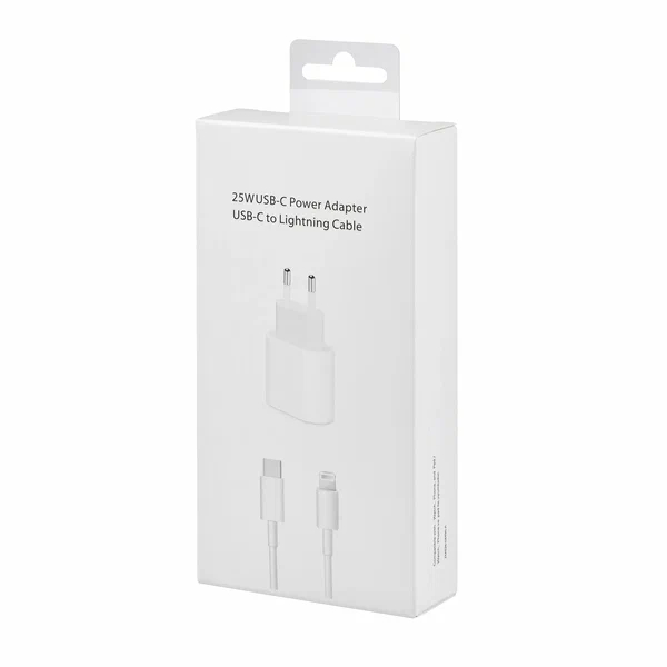 Сетевое зарядное устройство Applz 25W c кабелем Type-C - Lightning