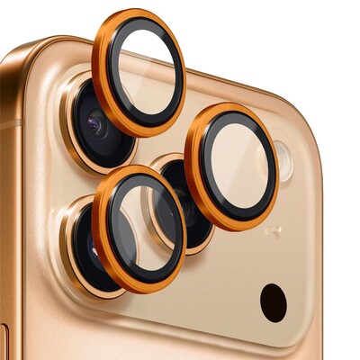 Защитные линзы SupGlass glass Anti Glare SG-31 на камеру iPhone 17 Pro/Pro Max 3pce, Orange