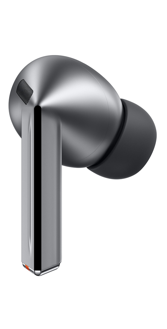 Беспроводной наушник правый Samsung Galaxy Buds3 Pro Silver (Хрипит и тихо работает)