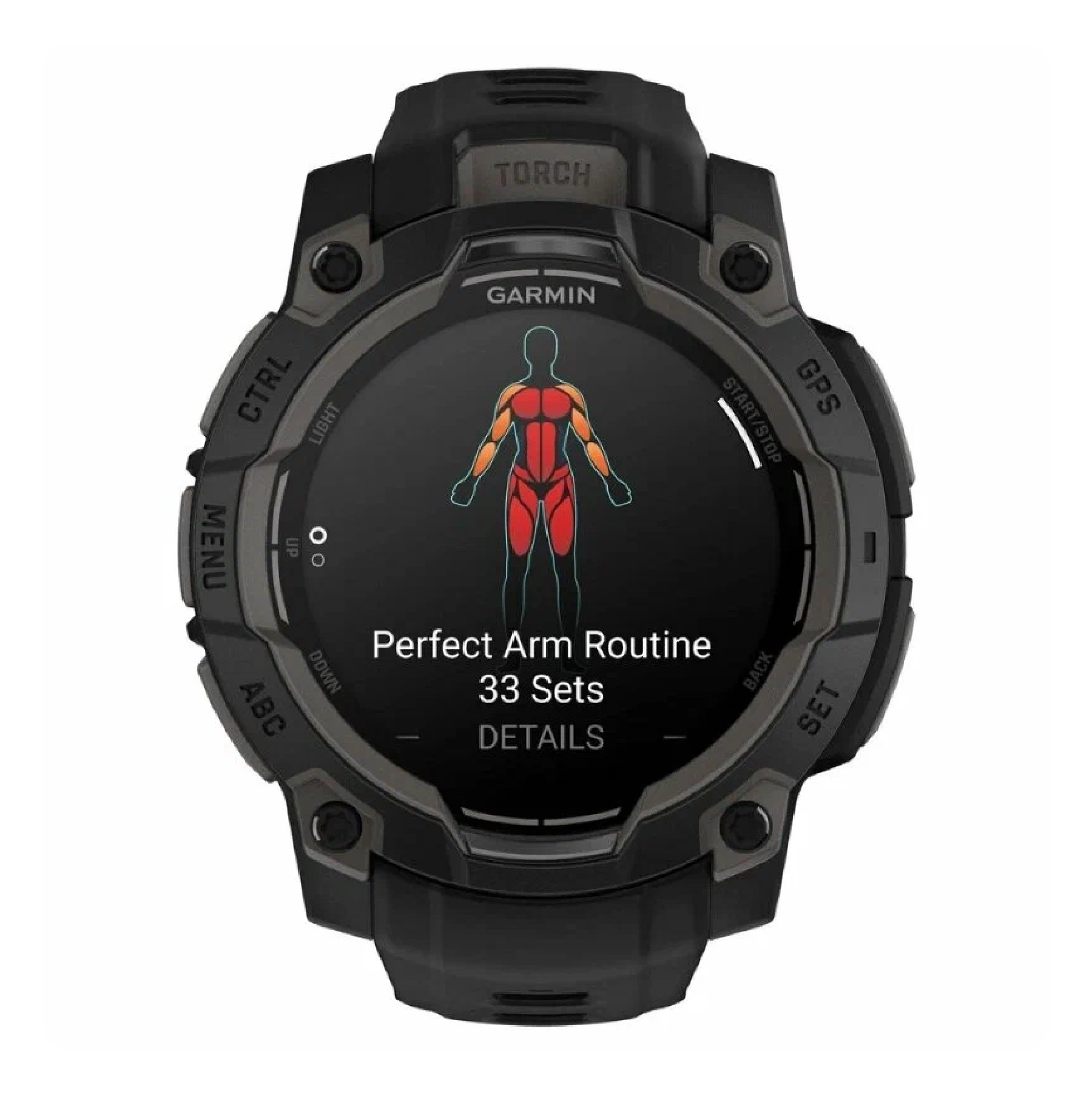 Умные часы Garmin Instinct 3 Solar Amoled Black with Black Silicone 45 mm